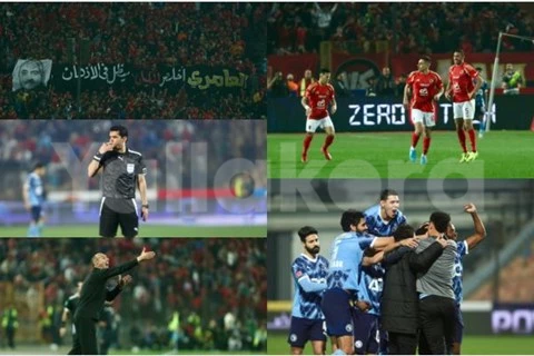 "احتفال جراديشار ومشادة مع الحكم وتأبين العامري".. لقطات لم تذع من موقعة الأهلي وبيراميدز